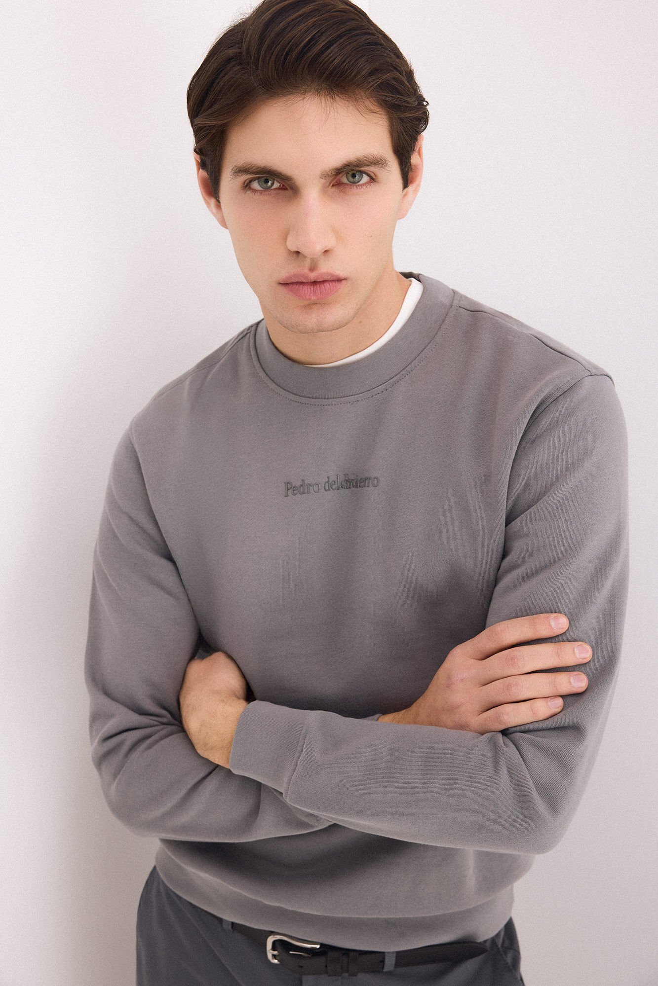 Pedro del Hierro Crew neck sweatshirt