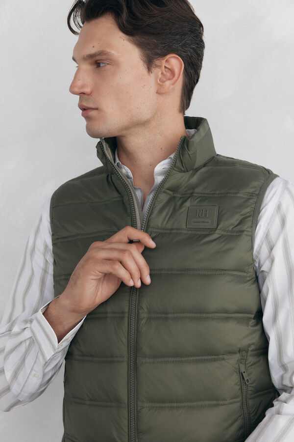 Pedro del Hierro Ultralight gilet  Green