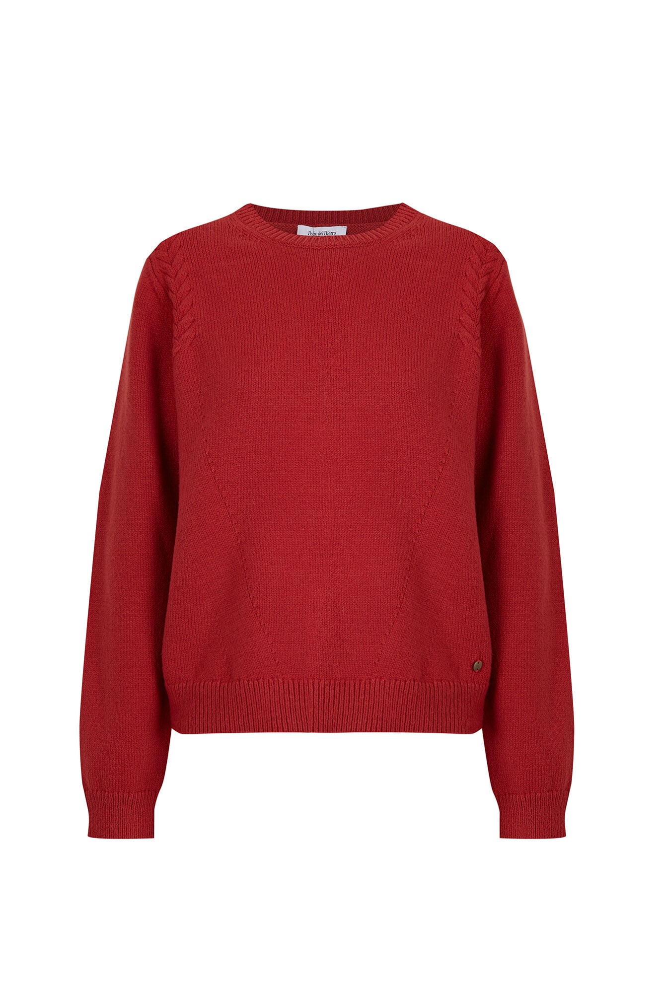 Pedro del Hierro Camisola com detalhes de oitos