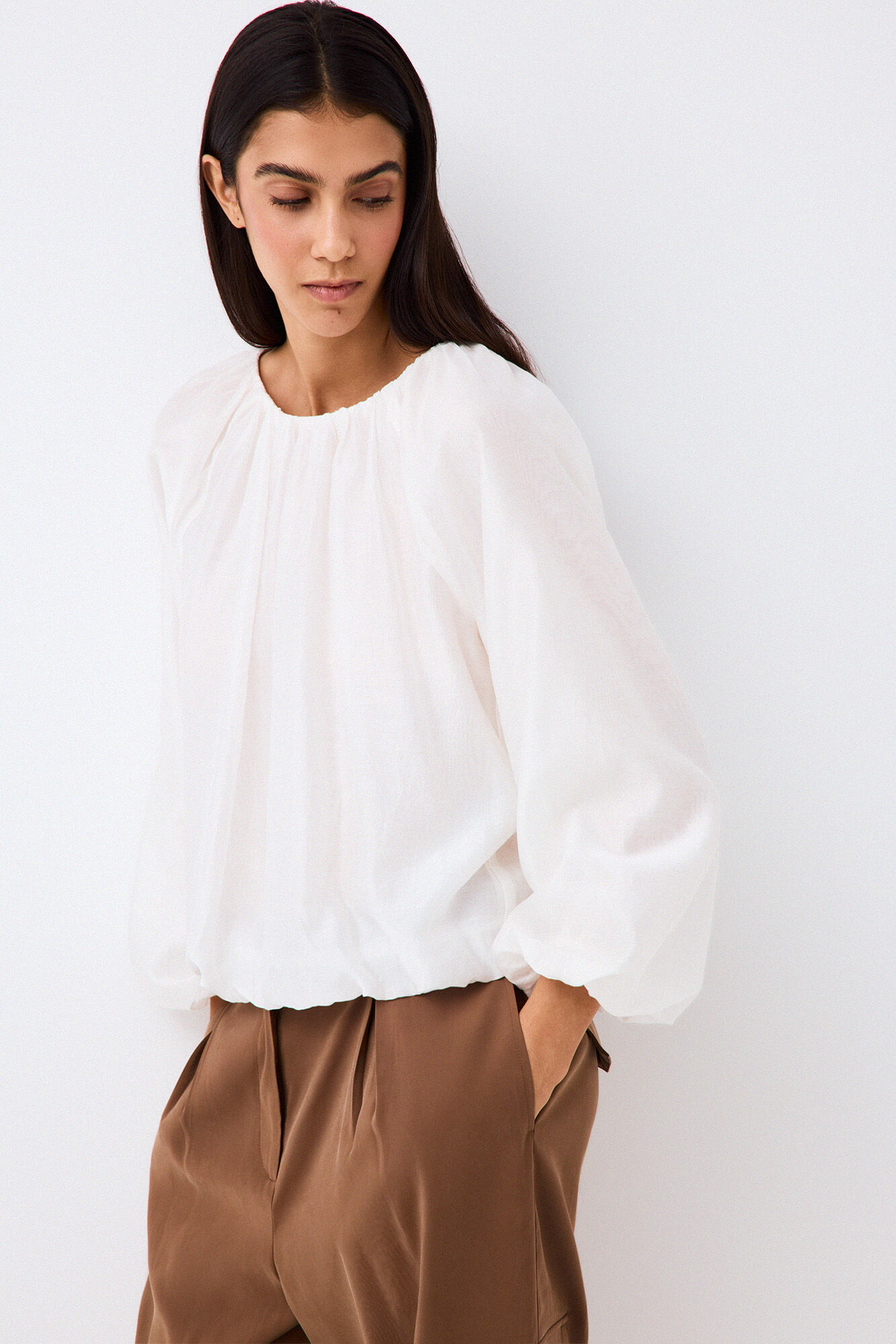 Pedro del Hierro Puffed blouse