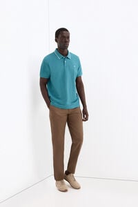 Pedro del Hierro Basic pique polo shirt