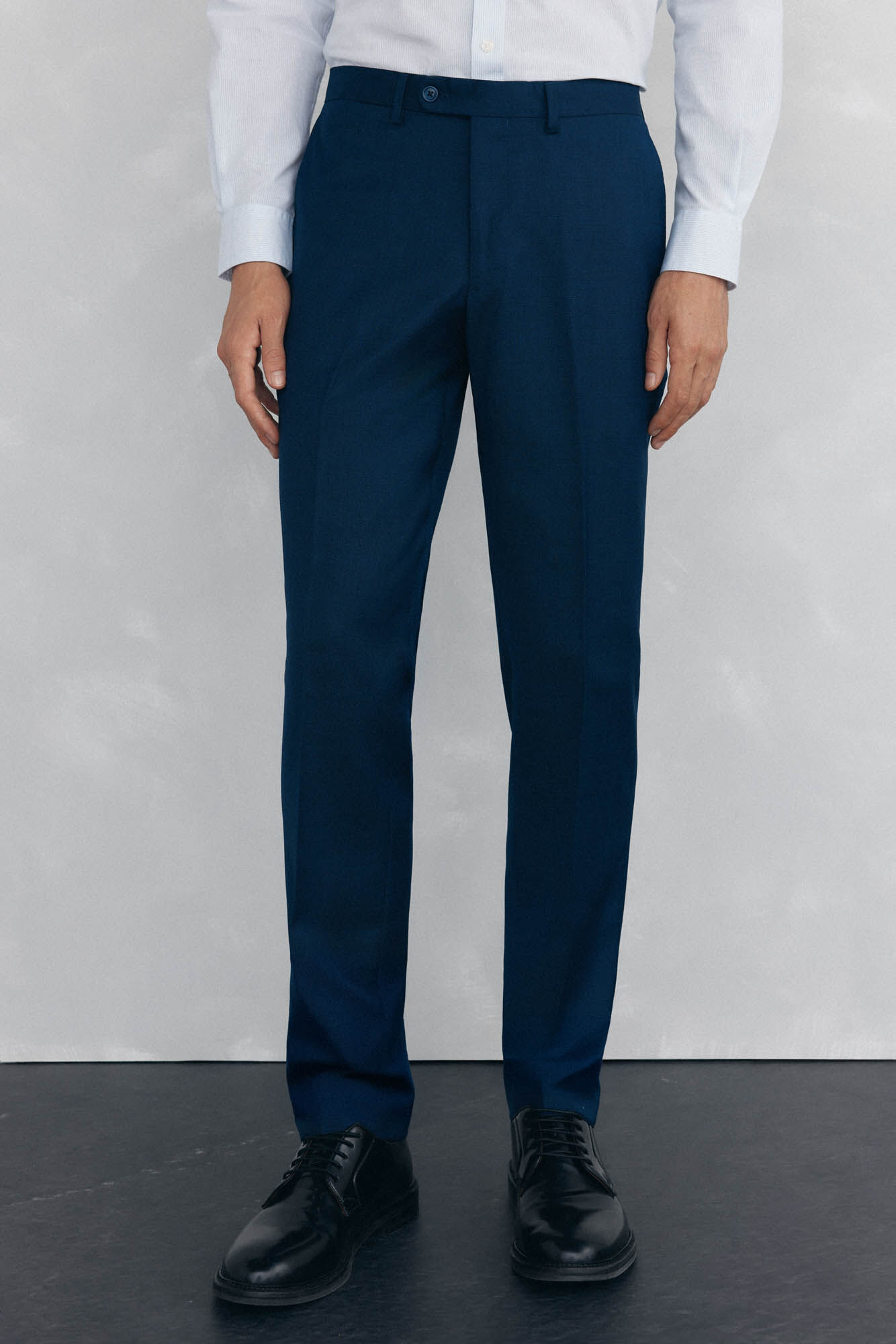 Pedro del Hierro Pantalon liso bi-stretch tailored