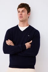 Pedro del Hierro Cashmere merino wool premium jumper Blue
