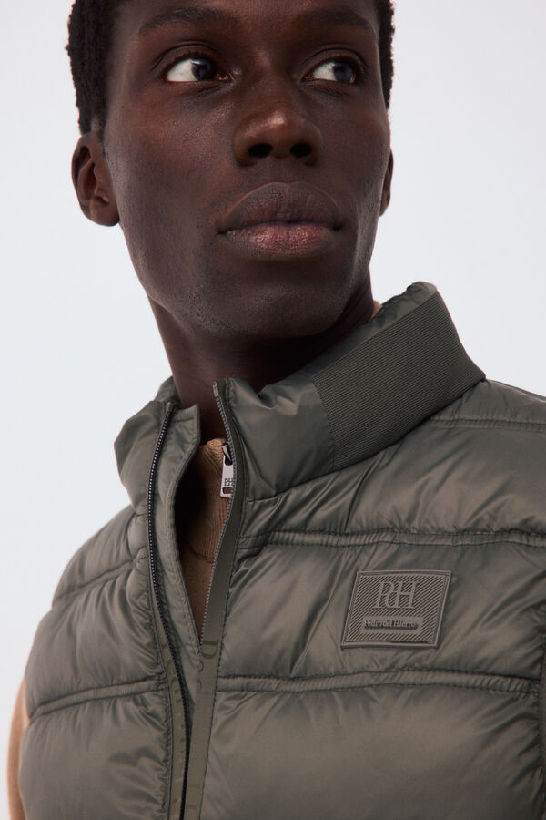 Pedro del Hierro Ultralight puffer gilet Green