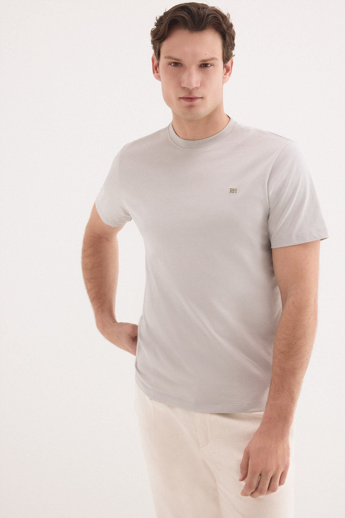 Pedro del Hierro Basic logo T-shirt