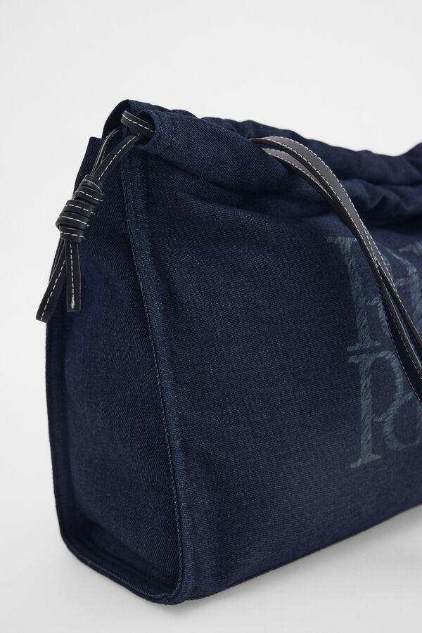 Pedro del Hierro Mala tote bag em denim Azul