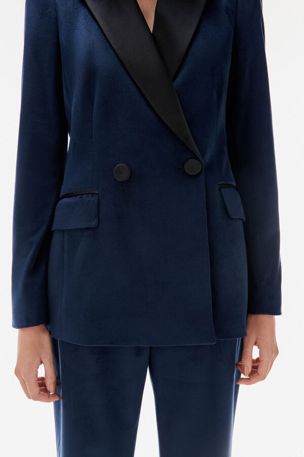 TFP by Tamara Falcó Blazer combinado Azul