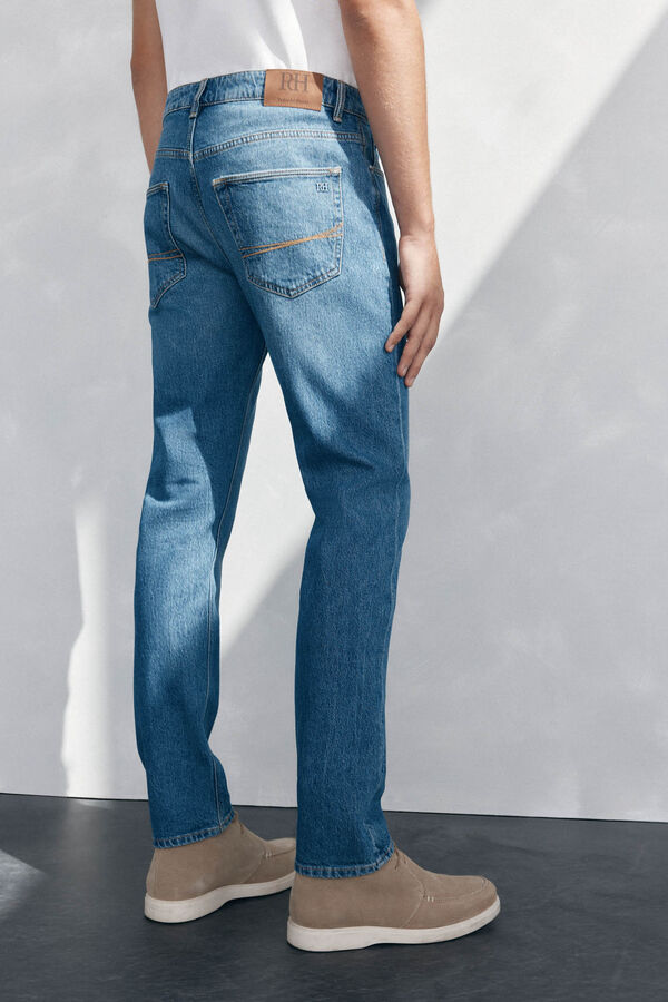 Pedro del Hierro Pantalón vaquero slim fit Azul