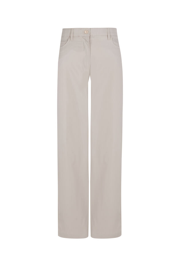 Pedro del Hierro Five-pocket trousers Ecru