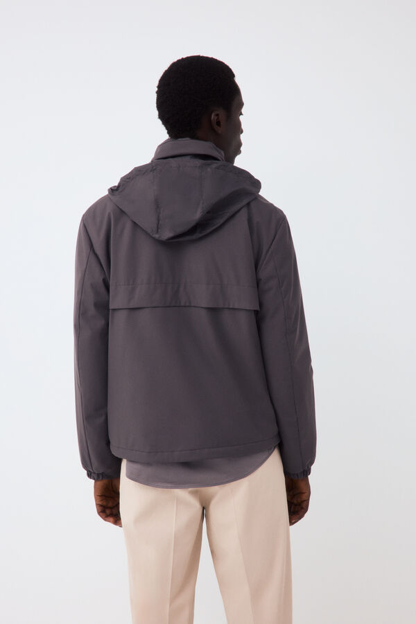 Pedro del Hierro Jacket with zip fastening lining Grey