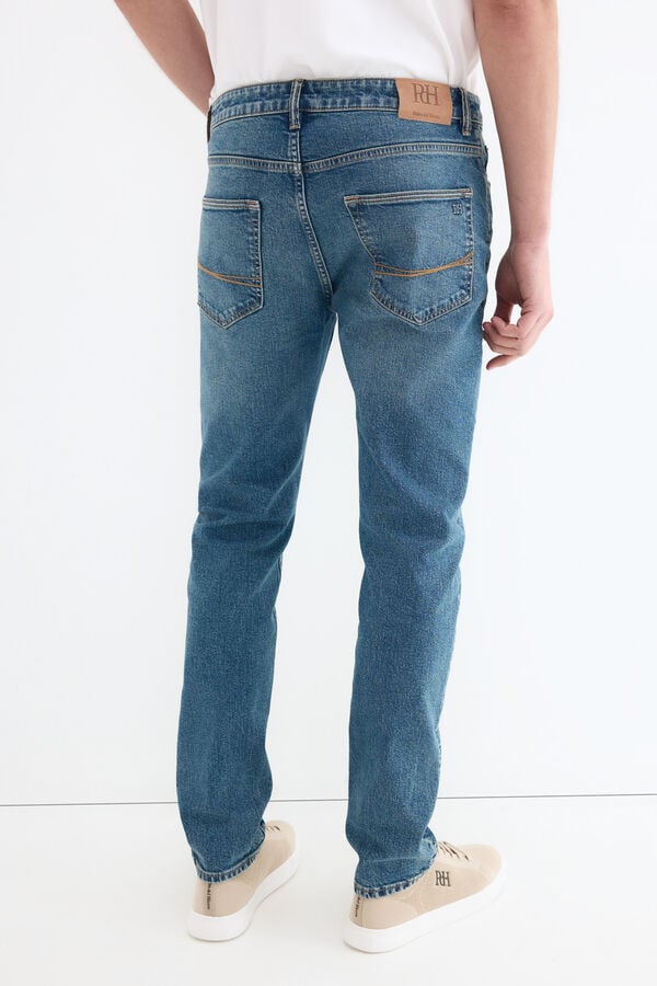 Pedro del Hierro Premium flex slim jeans Blue