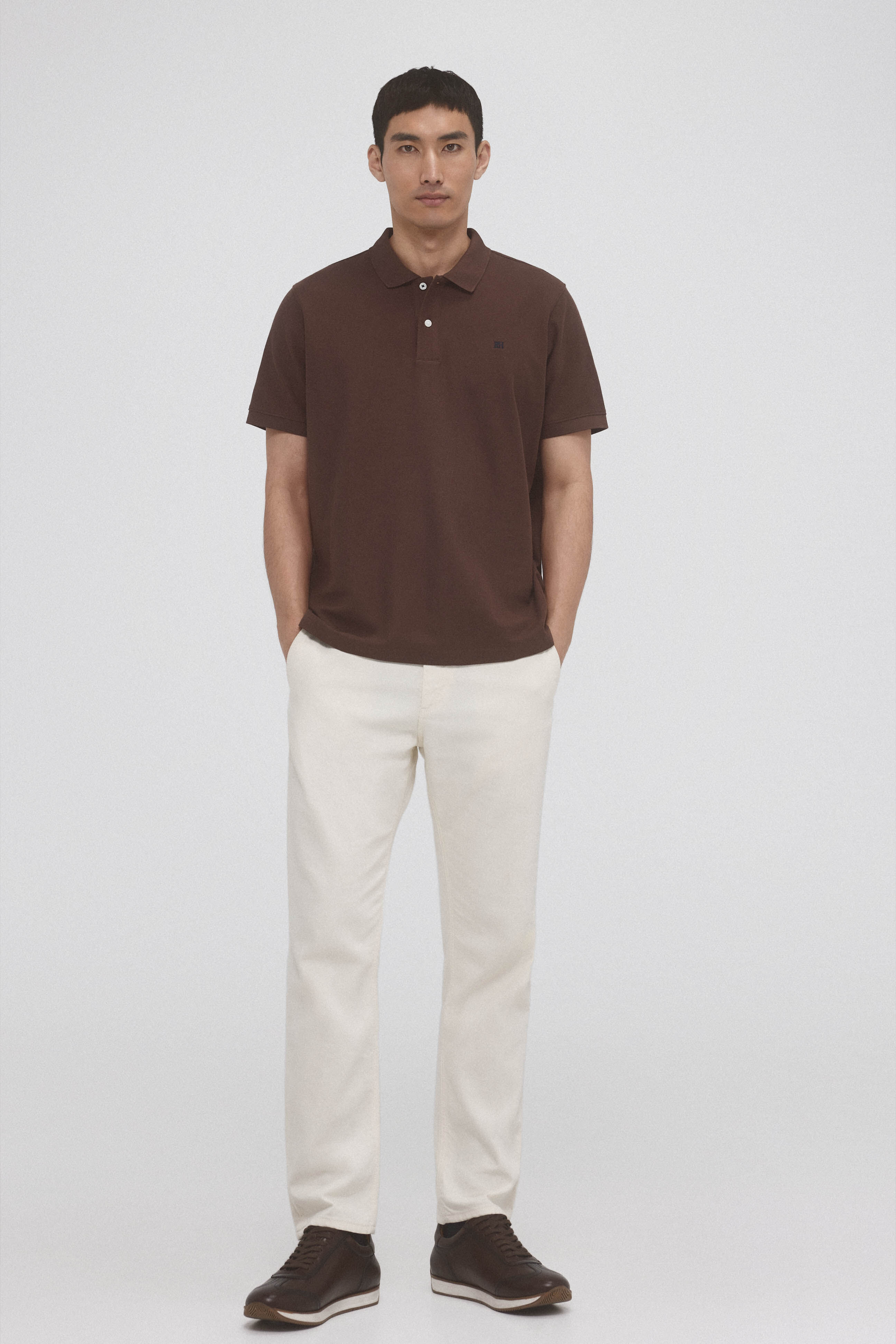 Pedro del Hierro Basic piqu&eacute; polo shirt