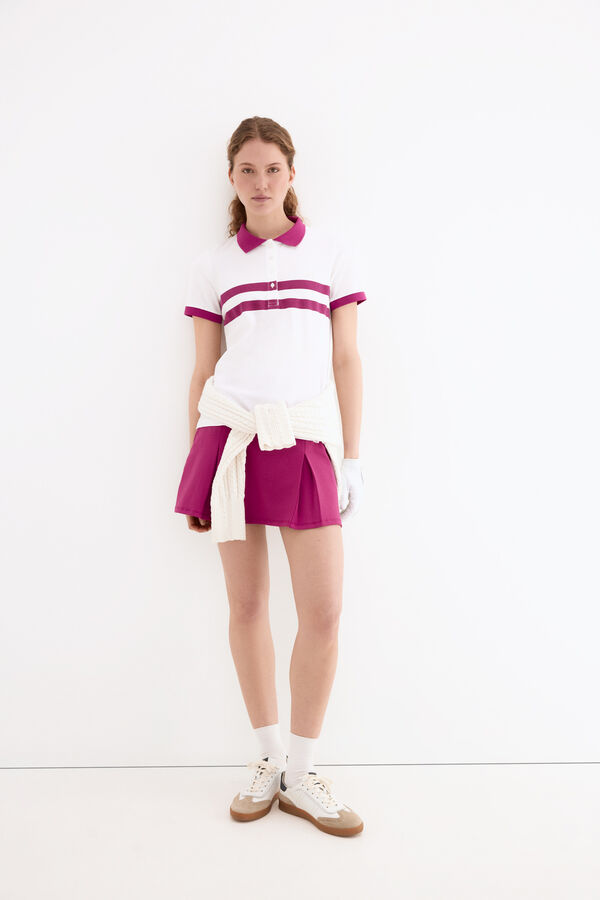 Pedro del Hierro Polo manga curta Branco