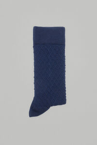 Pedro del Hierro Textured sports socks Blue