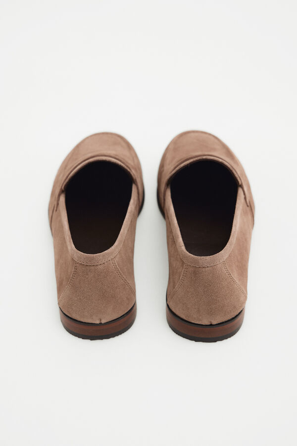 Pedro del Hierro Leather loafer Brown