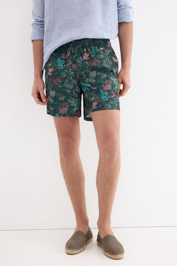 Bañador estampado floral