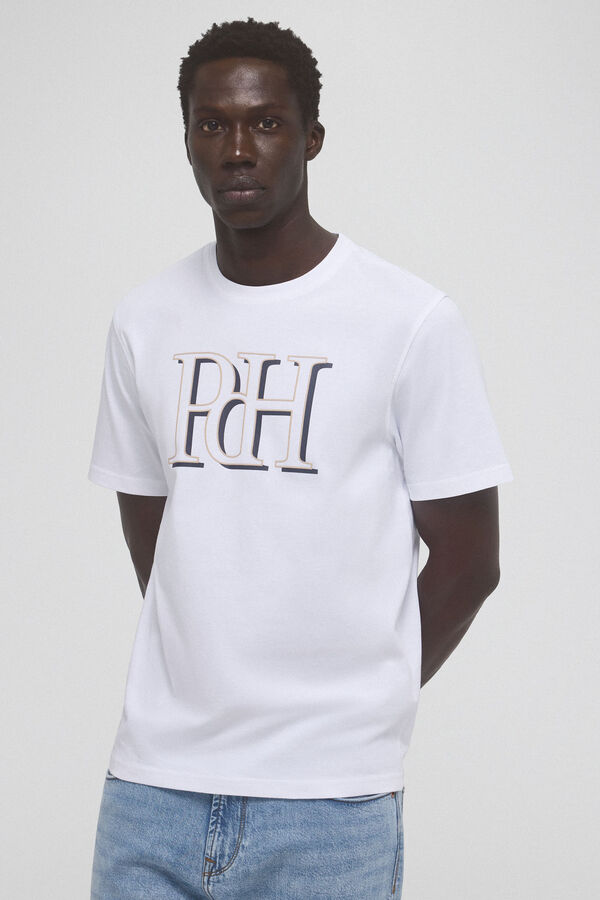 Pedro del Hierro Logo T-shirt White
