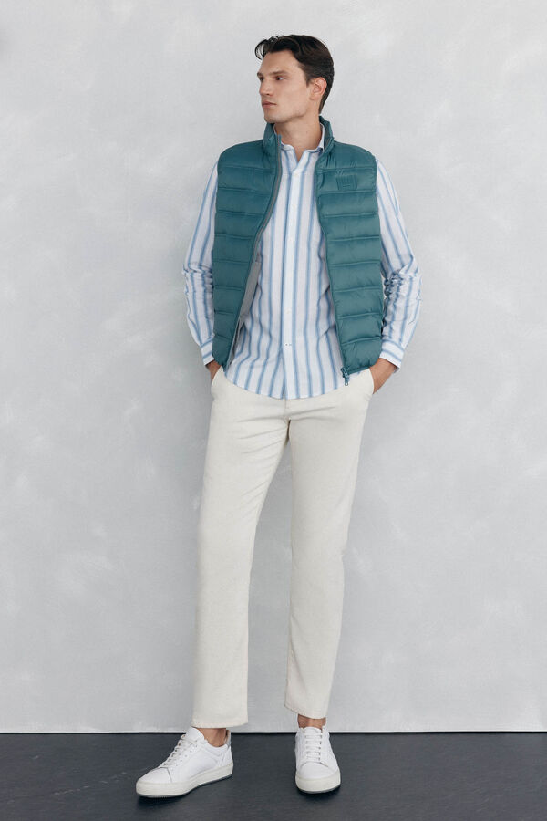 Pedro del Hierro Ultralight gilet  Turquoise