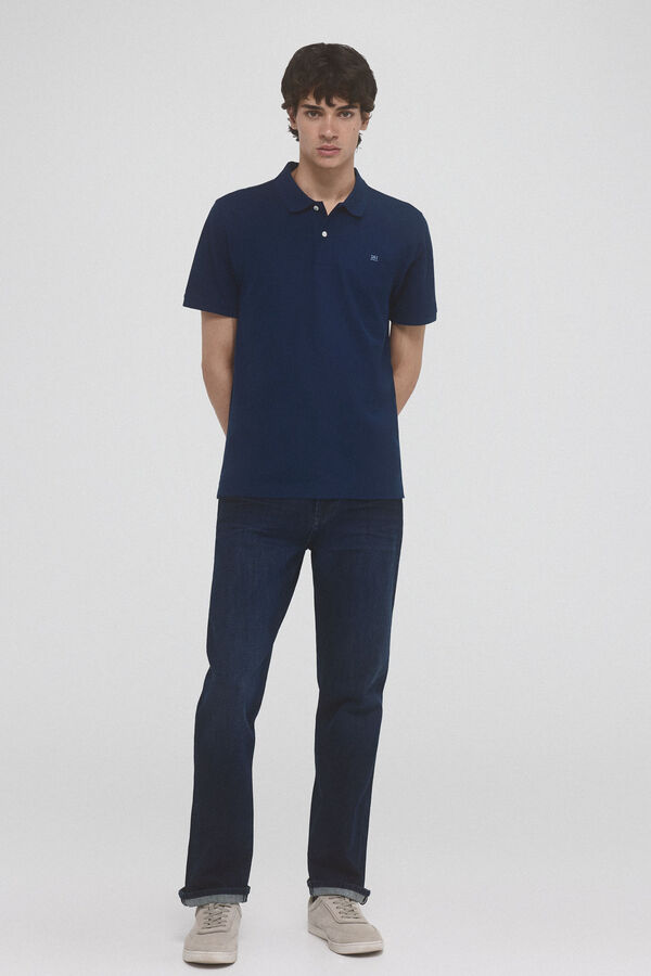 Pedro del Hierro Polo básico  Azul