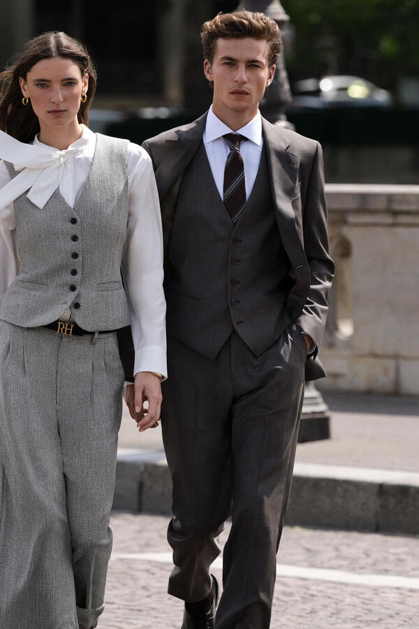 Pedro del Hierro Herringbone herringbone Grey