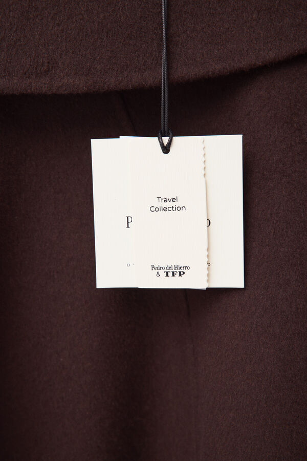 TFP by Tamara Falc&oacute; Double-faced coat Brown