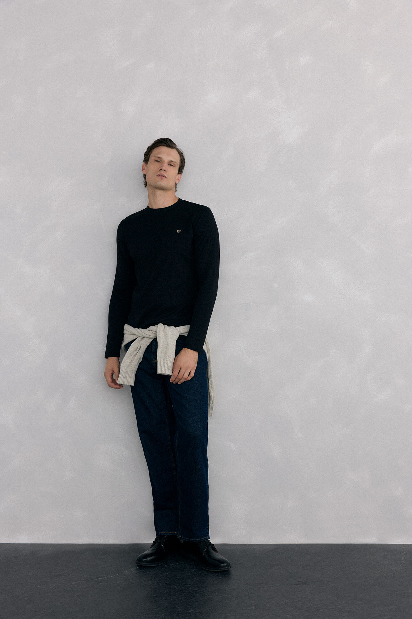 Pedro del Hierro T-shirt b&aacute;sica manga comprida