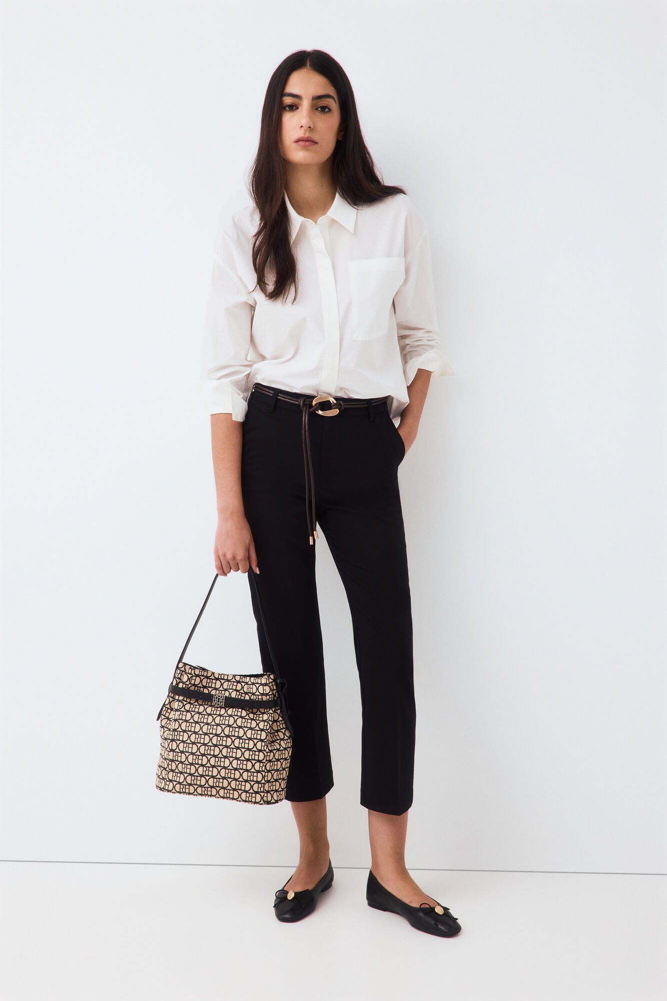 Pedro del Hierro Classic straight trousers