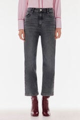 TFP by Tamara Falcó Wide-leg cropped jeans Grey