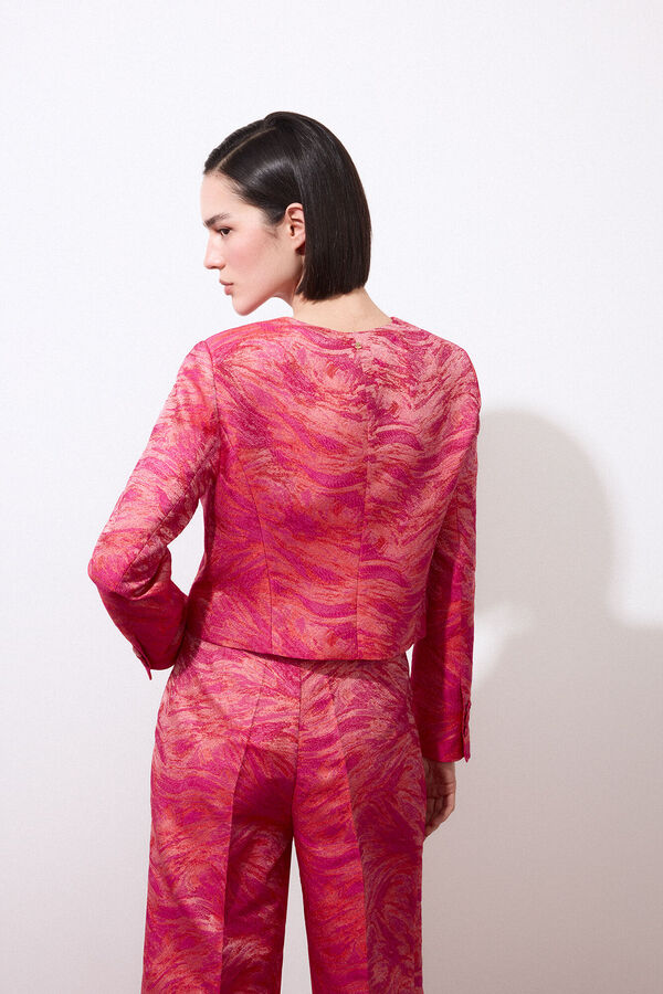 Pedro del Hierro Blazer dorada Rosa