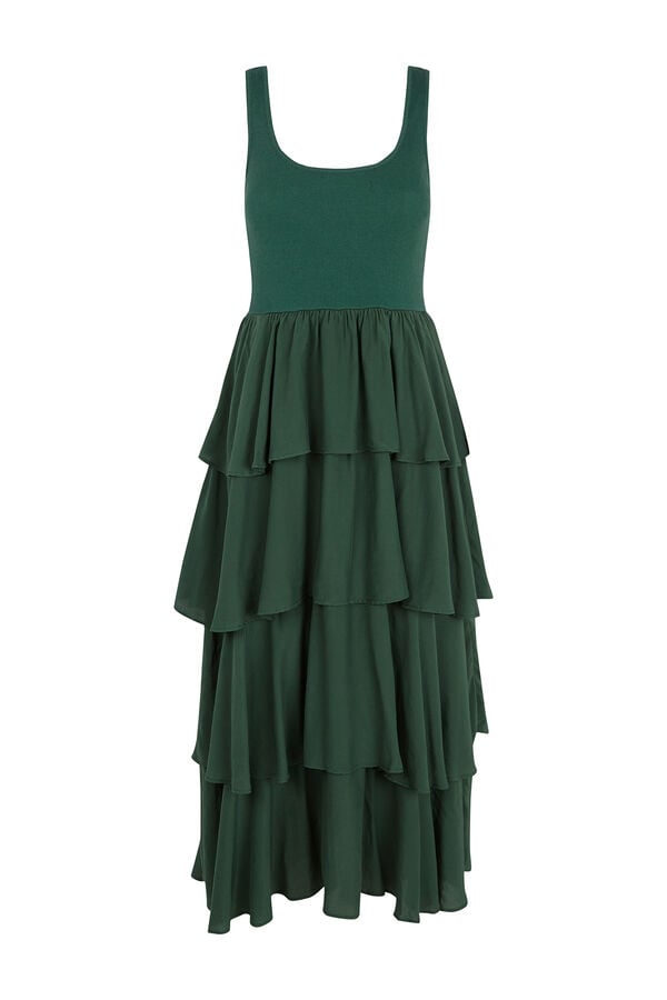 Pedro del Hierro Ballerina dress Green