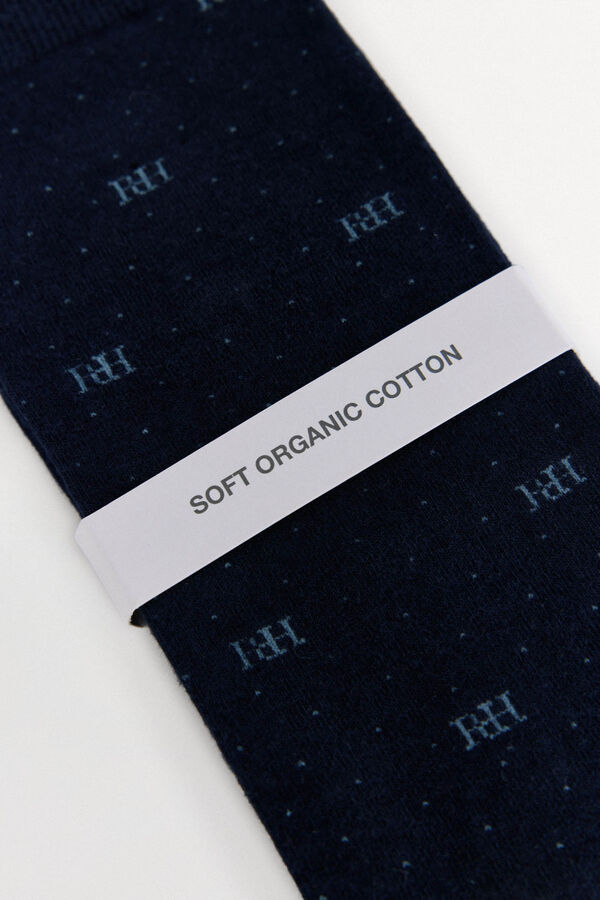 Pedro del Hierro Sport logo socks Blue