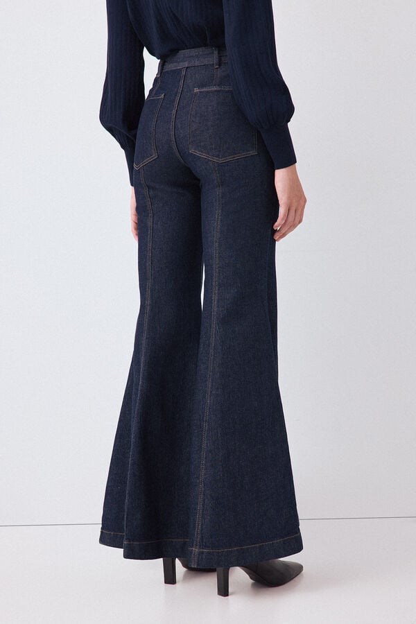 Pedro del Hierro Super flare jeans Blue