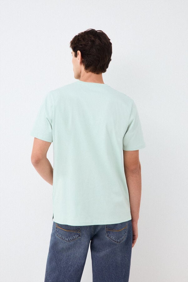 Pedro del Hierro Logo T-shirt Blue