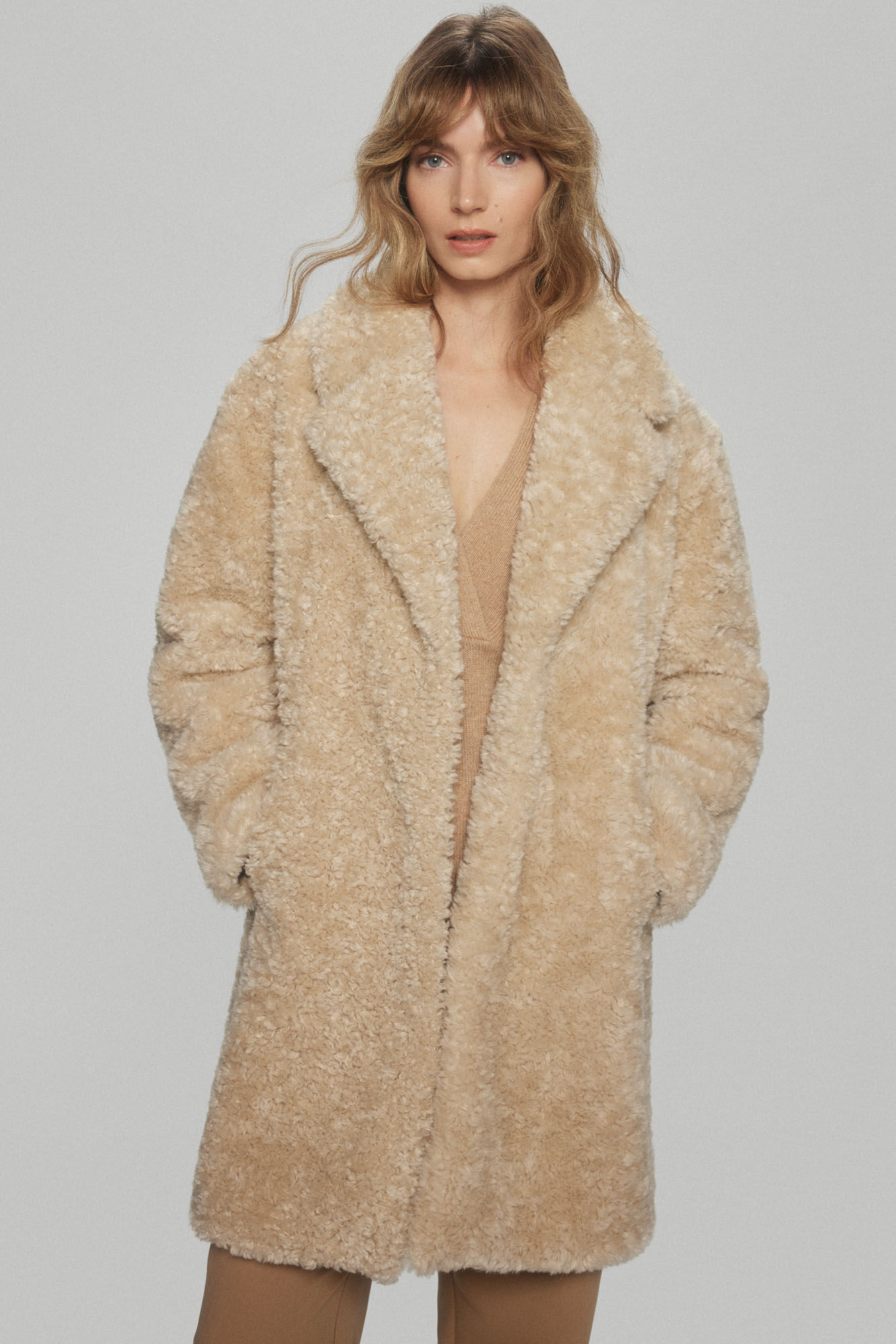 Fake sale bear coat