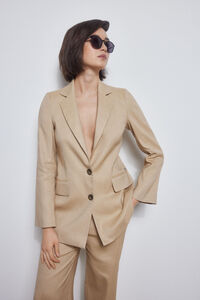 Conjunto elegante de 2 piezas para mujer, Blazer con pantalón, trajes  formales elegantes para oficina, conjunto de negocios Za, primavera 2023