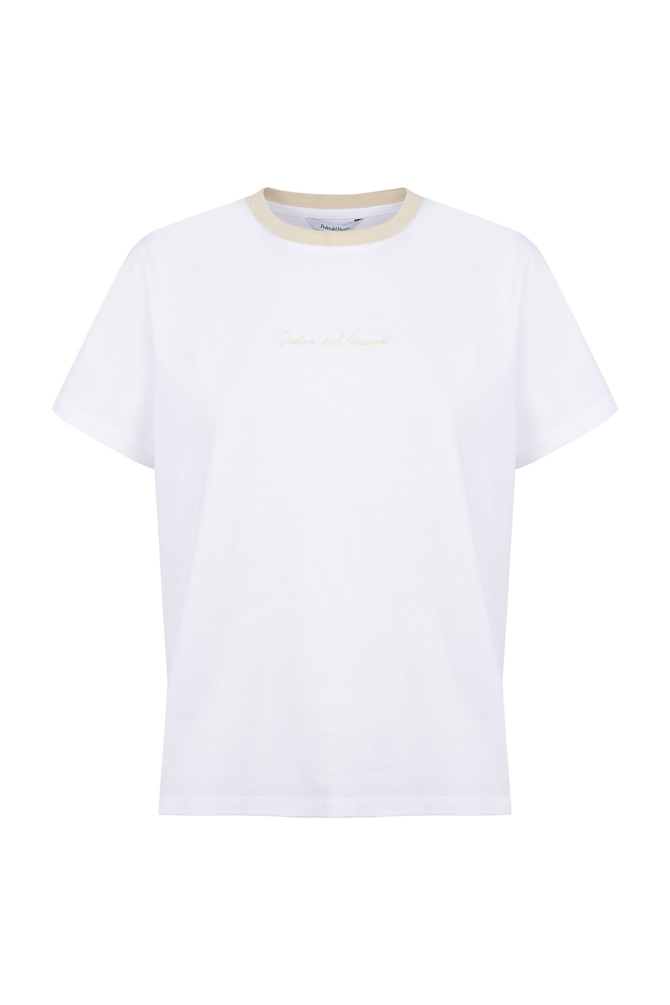Pedro del Hierro T-shirt de contraste pedro del hierro