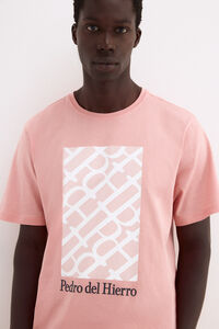 Pedro del Hierro Printed logo T-shirt