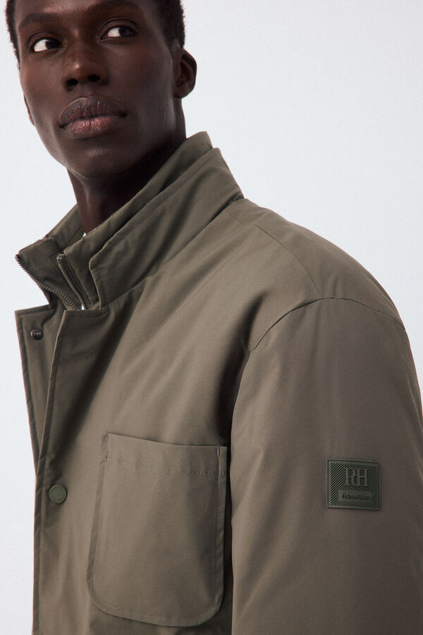 Pedro del Hierro Three-pocket jacket Green