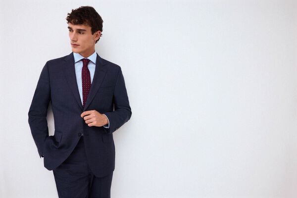 Pedro del Hierro Blue tailored coordinated suit jacket Blue