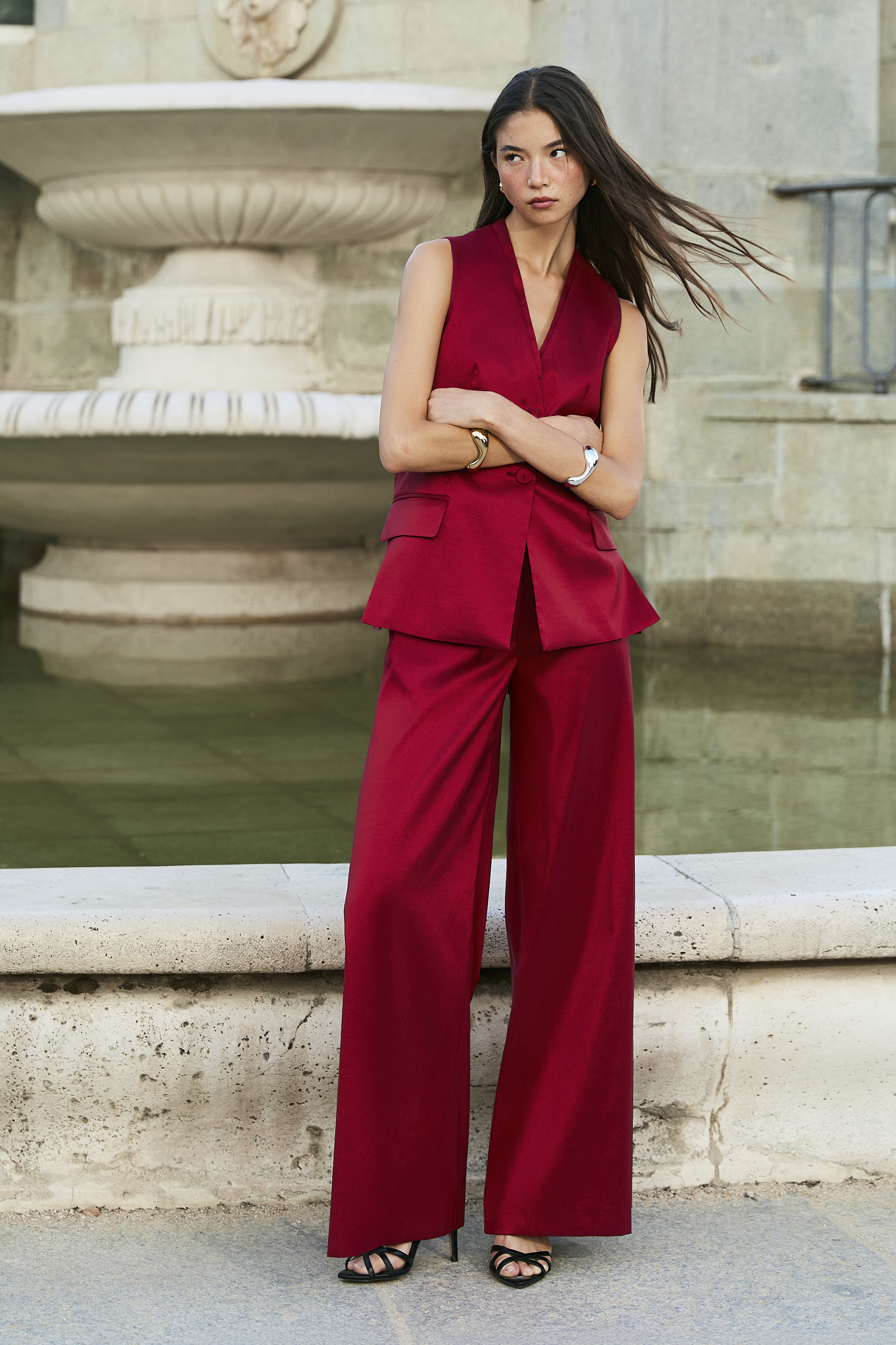 Pedro del Hierro Cropped flare pants
