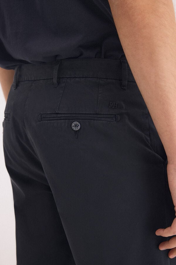 Pedro del Hierro Regular fit chinos Blue