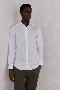 Pedro del Hierro Camisa de malha malha
