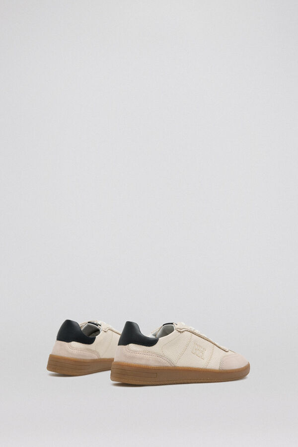 Pedro del Hierro Sneaker beige logo Crudo