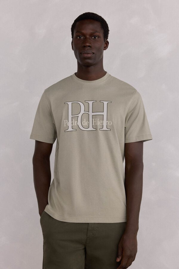 Pedro del Hierro T-shirt logo Green