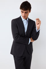 Pedro del Hierro Blazer de fato coordenado tailored b&aacute;sico Cizento