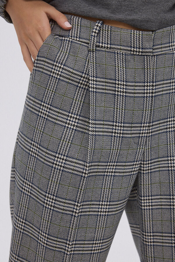 Pedro del Hierro Checkered suit pants 