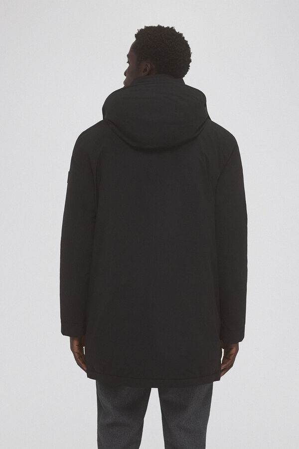 Pedro del Hierro Parka with removable elements Black