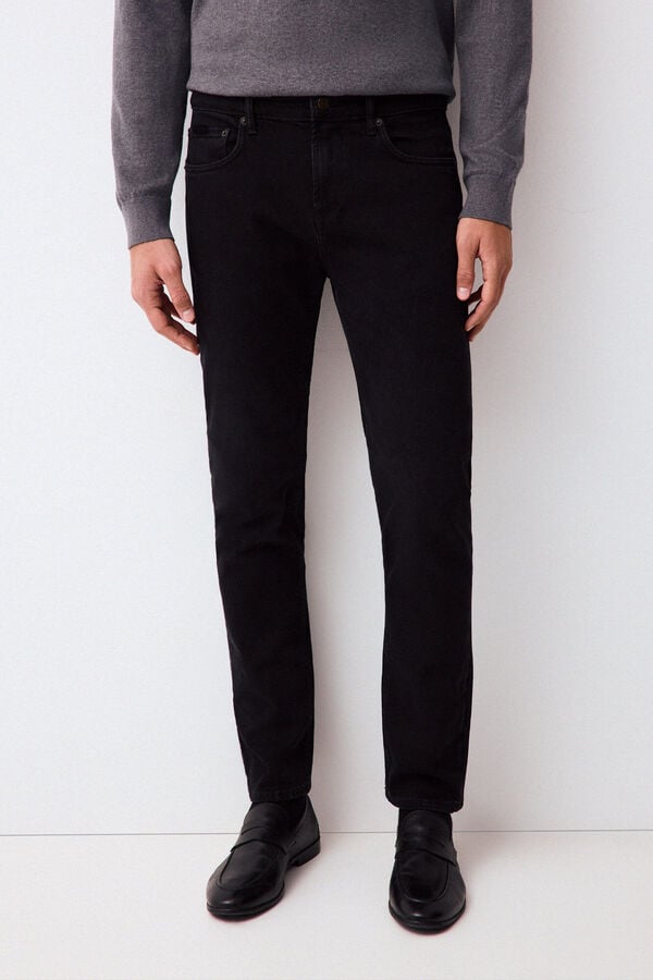 Pedro del Hierro Slim fit jeans Black
