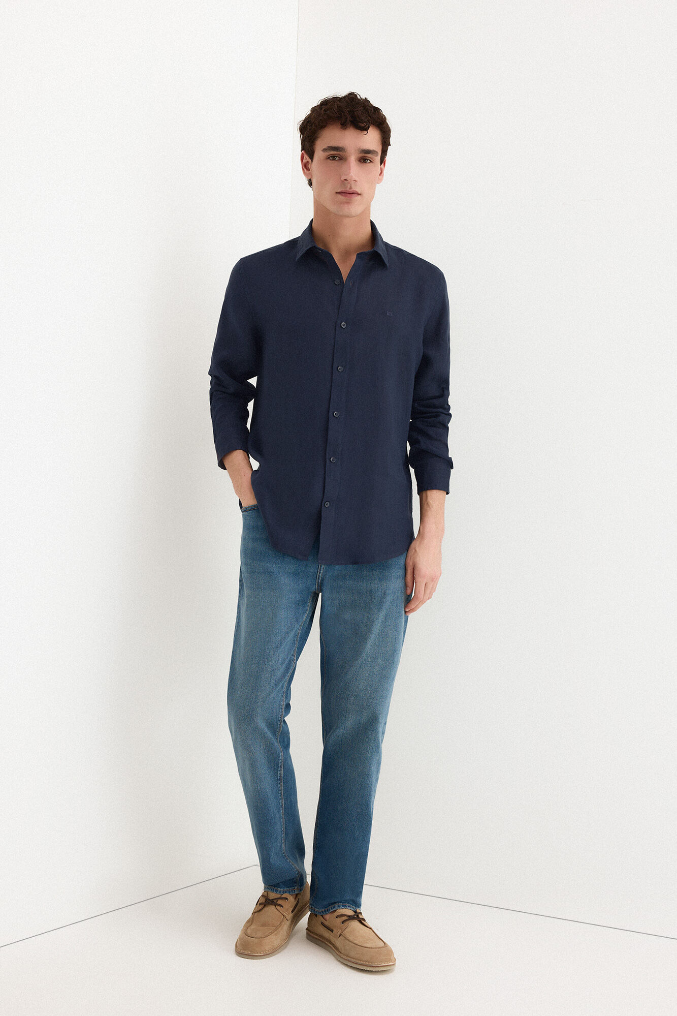 Pedro del Hierro Premium flex lightweight regular fit jeans