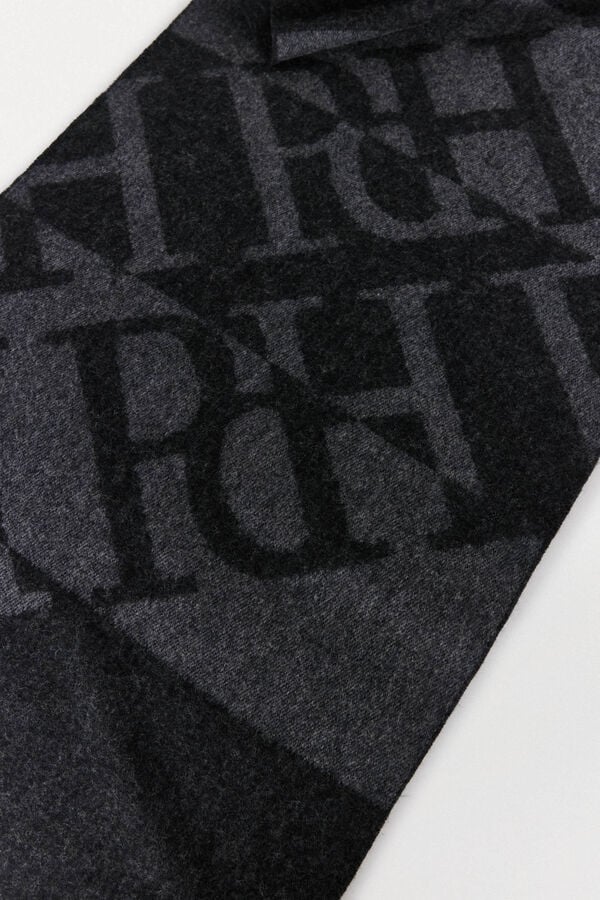 Pedro del Hierro Fabric scarf Grey